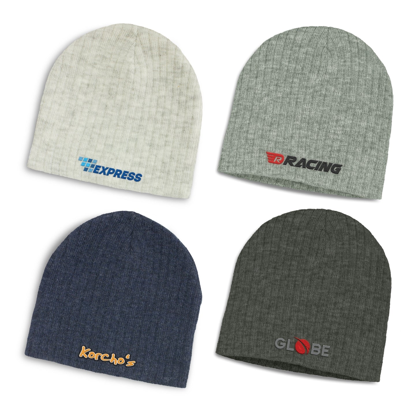 Quinlan Heather Knit Beanies