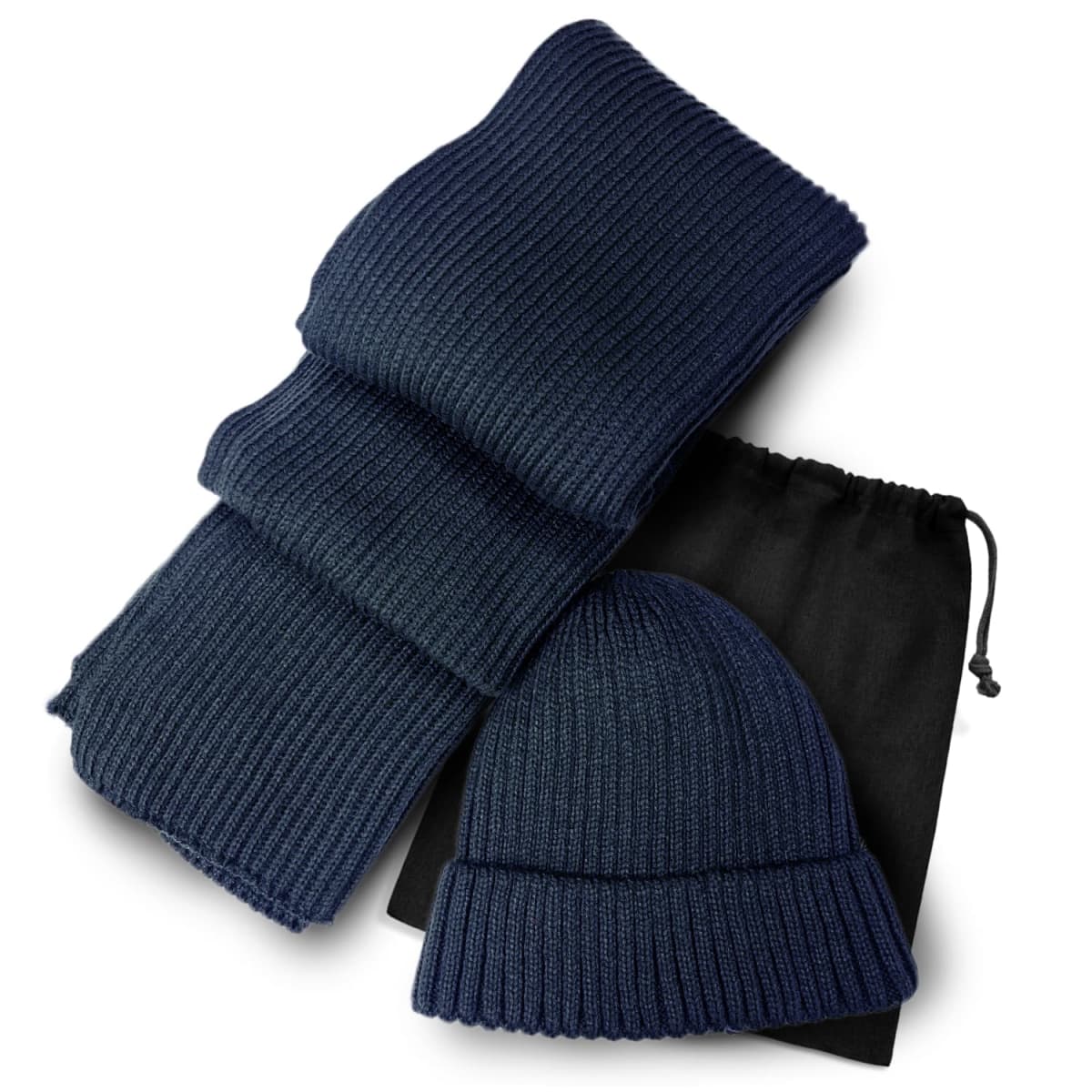 Acrylic Scarf and Beanie Set