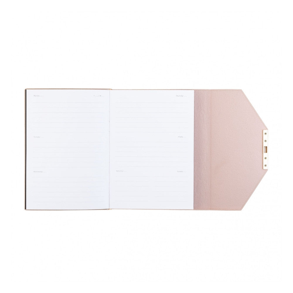 Logo Branded Fashion Planner Books Inside