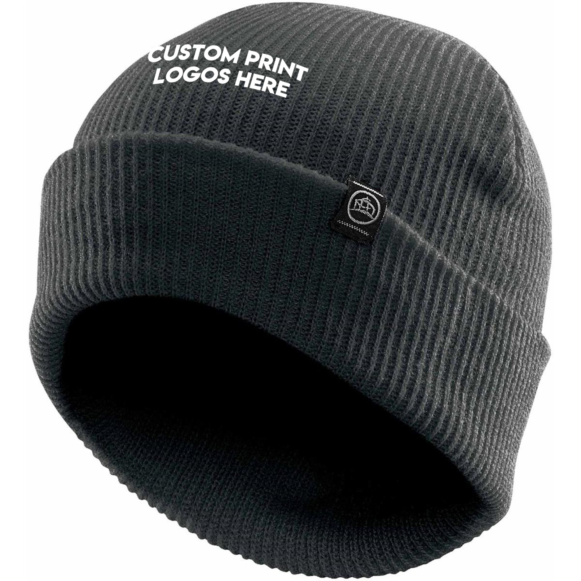 Retro Knit Promotional Beanies - Main Image
