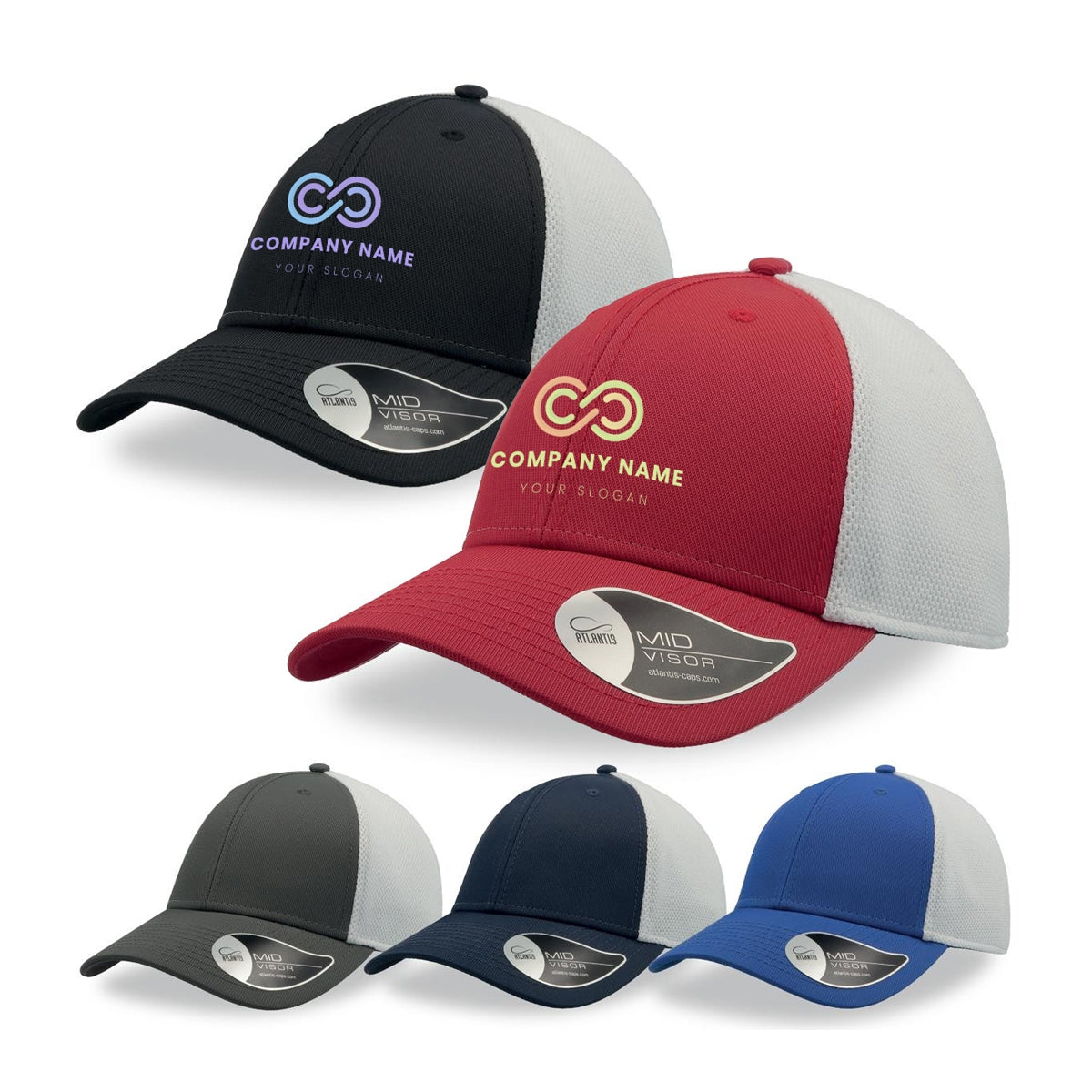 Varsity Sports Caps Logo Branded