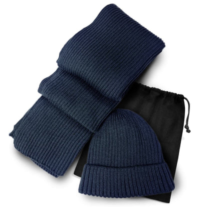 Acrylic Scarf and Beanie Set