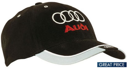 Heavy Cotton Cap with Reflective Trim and Tab