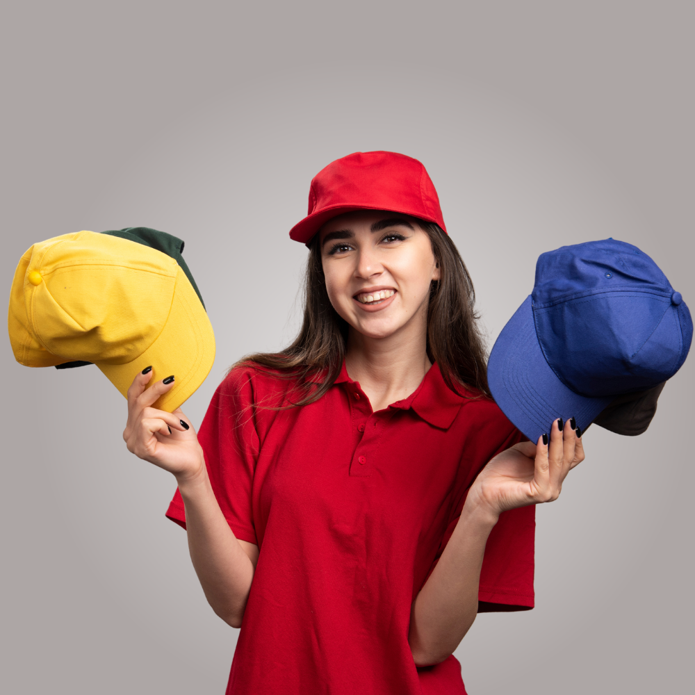 Branded caps produced for Australian organisations