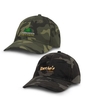 Wilson Camouflage Curved Caps