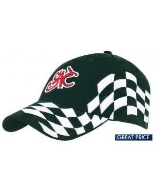 Promotional Checkered Heavy Cotton Cap