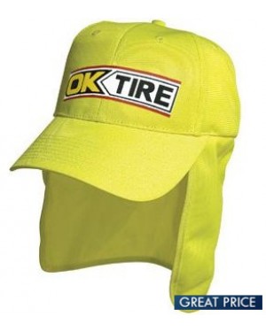 Branded Sun Protection High Vis Cap