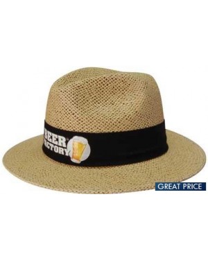Natural String Straw Madrid Style Hat